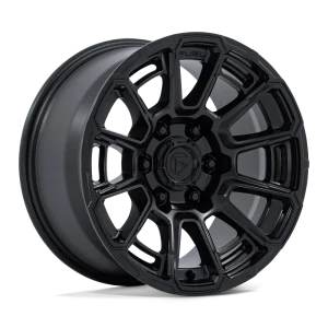Fuel – FC910 FOXHOUND – Black – 17″x9″ 1mm – All weather Wheels – FC910MX17906801